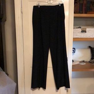Calvin Klein black wide leg slacks